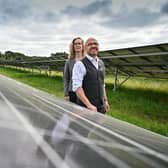 Scottish Greens co-leaders Patrick Harvie and Lorna Slater. (Photo by Jeff J Mitchell/Getty Images)