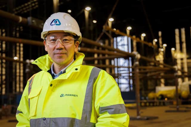 Yoshihiro Hayakawa, CEO & managing director of Maraen. Picture: Johnston/Newsline Media