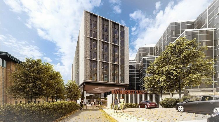 Planning authorities have green lit the 153 bed student residence at Haymarket Yards which is due to be completed by summer 2024.