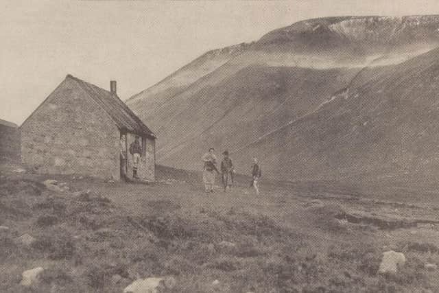 Corrour Bothy in 1934 PIC: Courtesy of Ralph Storer / Luath Press
