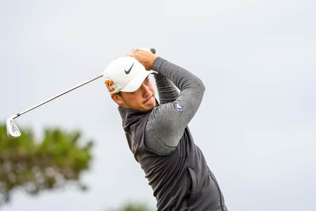 Murrayfield’s Andrew Ni defeated 2019 champion George Burns in the last eight. Picture: Scottish Golf