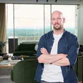 James Watt at his home in London ahead of the launch of Social Tip, a new app platform designed by Watt to reward people for posting about the brands they love (Photo by Ed Hill/PA Media Assignments)