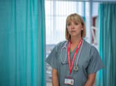 Lisa McGrillis as Dr Helen Cavendish in ITV's new six part series Maternal. Pic: ITV Studios