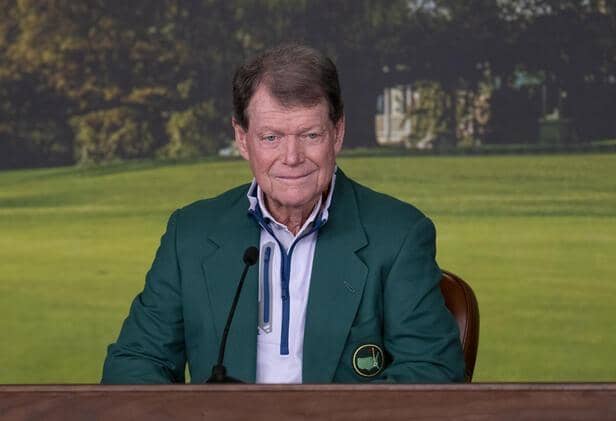 Two-time Masters champion Honorary Starter during a press conference on the opening day of the 88th Masters at Augusta National Golf Club. Picture: The Masters