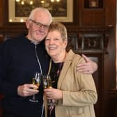 Marlyn Anderson, 70, and husband Ian. Photo: James Chapelard/National Lottery/PA Wire