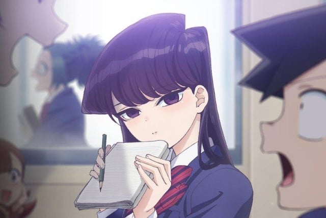 In Komi Can't Communicate, Tadano helps his shy and unsociable classmate Komi reach her goal of making friends with 100 people in a high school full of unique characters.