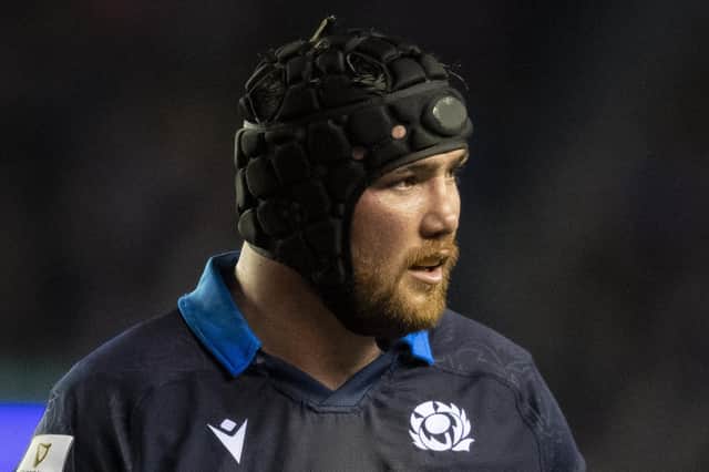 Zander Fagerson's suspension will be reduced if he takes part in a 'coaching intervention programme'. (Photo by Ross MacDonald / SNS Group)