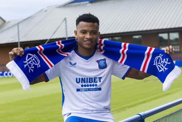 Oscar Cortes will be back at Rangers next season. Pic: Luke Nickerson/Rangers FC/Shutterstock