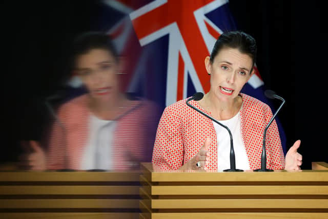New Zealand Prime Minister Jacinda Ardern announced the country would move to the "red" traffic light setting on 23 January after nine cases reported in Nelson/ Marlborough region were discovered to have the Omicron variant.