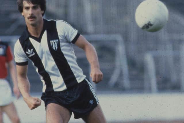 Fitzpatrick pictured in St Mirren colours during the 1981/82 season.