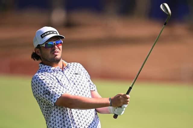 Dubai-based Scot Ewen Ferguson in action during the third round of the DP World Tour Championship. Picture: Ross Kinnaird/Getty Images.