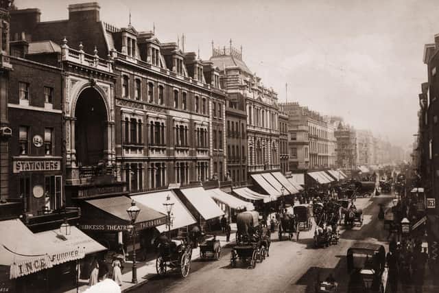 Oxford Street, London, 1890. PIC: London Stereoscopic Company/Hulton Archive/Getty Images