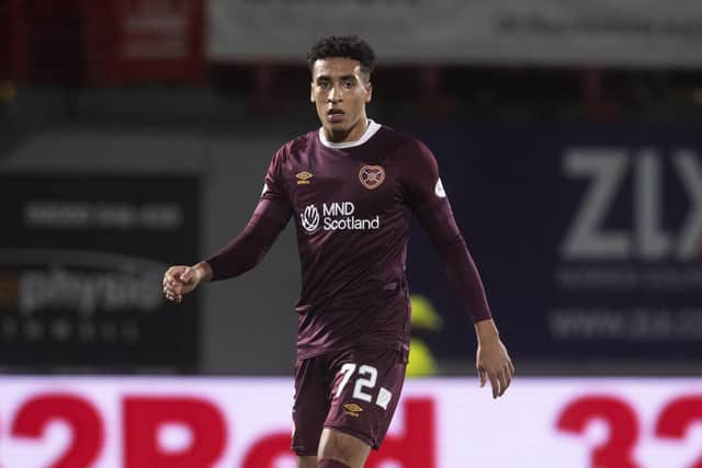 James Hill helped Hearts record an important win over Hamilton Accies in the Scottish Cup.
