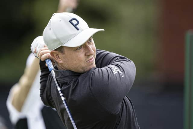 Graeme Robertson pictured during a practice round for the 151st Open at Royal Liverpool. Picture: Tom Russo/The Scotsman.