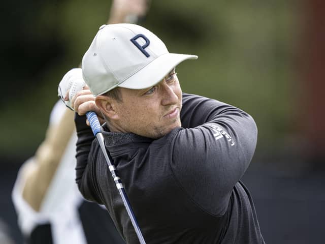 Graeme Robertson pictured during a practice round for the 151st Open at Royal Liverpool. Picture: Tom Russo/The Scotsman.