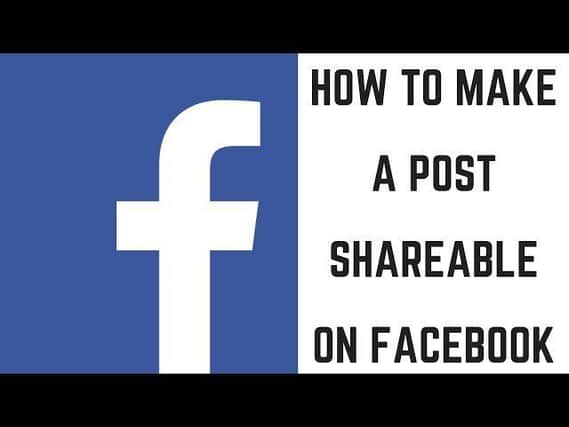 How to Make a Facebook Post Shareable