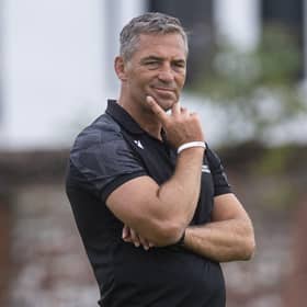 New Glasgow Warriors head coach Franco Smith has appointed Kyle Steyn as club captain.  (Photo by Ross MacDonald / SNS Group)