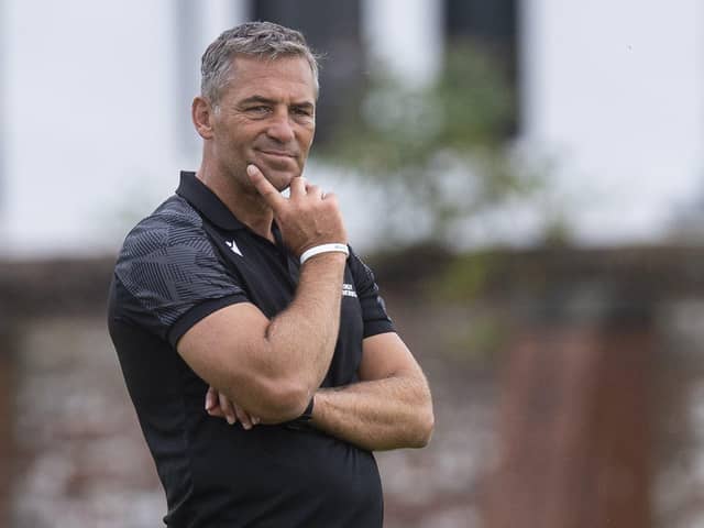 New Glasgow Warriors head coach Franco Smith has appointed Kyle Steyn as club captain.  (Photo by Ross MacDonald / SNS Group)