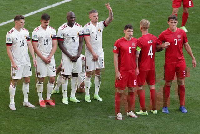 Belgium and Denmark are in action today.