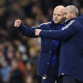 Steven Naismith worked as part of the Scotland set-up alongside manager Steve Clarke before taking on the Hearts job.