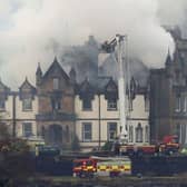Two guests died in the Cameron House Hotel fire, sparked by the remains of a log fire being dumped in a cupboard next to kindling. Picture: PA