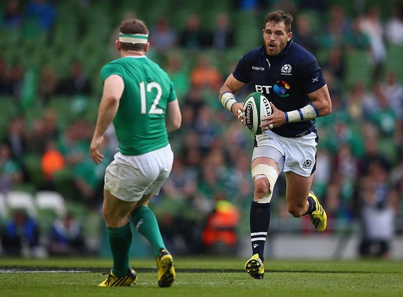 Sean Lamont is Scotland's most-capped wing of all time. He won 105 caps from 2004–2016.