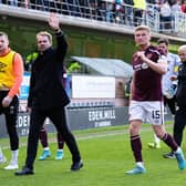 Hearts manager Robbie Neilson is set to be boosted by the return of five players ahead of Scottish Cup final. (Photo by Ross Parker / SNS Group)