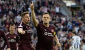 Lawrence Shankland has scored in all three of Hearts' European ties thus far and will hope to make it four from four in Greece. (Photo by Ross Parker / SNS Group)