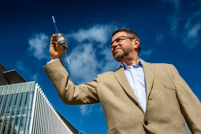 Jeremy Wheeler, CEO of BioCaptiva, which has developed a medical device that captures circulating free DNA from the blood of patients in much greater quantities than the current standard of a single blood draw can. Picture: Peter Devlin