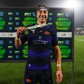 Jamie Ritchie picked up the player of the match award for his Edinburgh performance against Ulster.