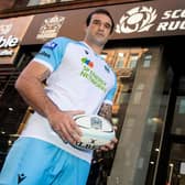 Lewis Bean at the Glasgow Warriors kit launch at the Scottish Rugby Store in Glasgow. Picture: Ross MacDonald/SNS