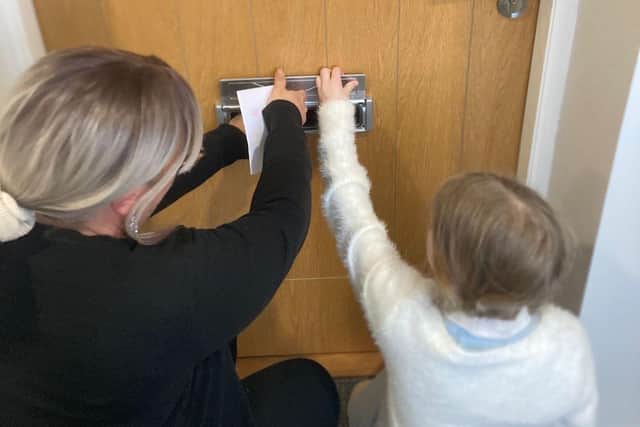 Posting Kindness Cards