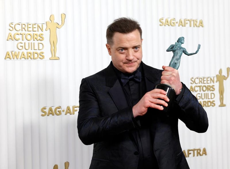 More commonly known for his appearances in the 00s blockbuster hit The Mummy, Brendan Fraser's comeback role in The Whale has installed him as the favourite to win the award thanks to his awe-inspiring performance.