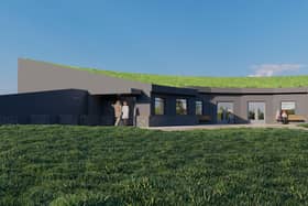 An artist's impression of the Wildlife Learning Hub.