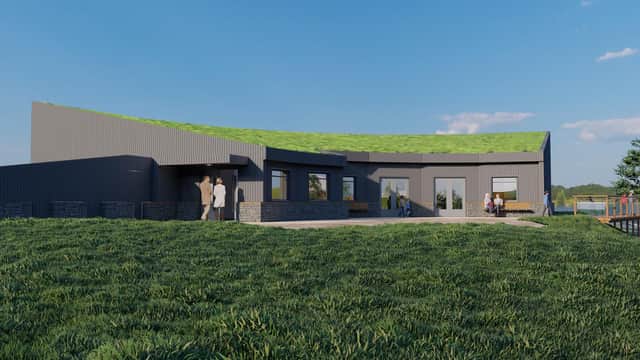 An artist's impression of the Wildlife Learning Hub.