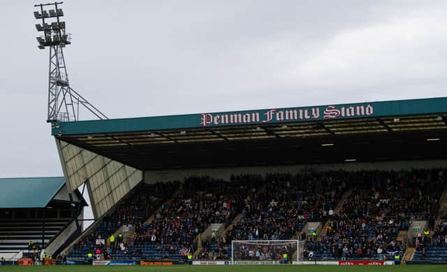 The floodlights went out at Stark's Park - and while they came back on, other parts of the Stark's Park infrastructure failed.