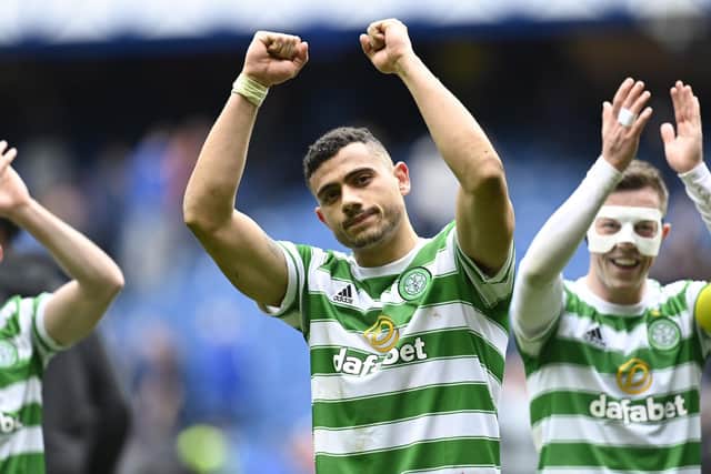 Girogis Giakoumakis stood by comments comparing Celtic and Rangers.  (Photo by Rob Casey / SNS Group)