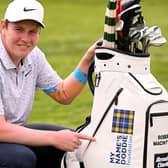 Bob MacIntyre's bag for this week's PGA Championship is a special edition one bearing the My Name’5 Doddie Foundation logo.