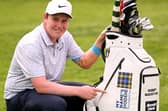 Bob MacIntyre's bag for this week's PGA Championship is a special edition one bearing the My Name’5 Doddie Foundation logo.
