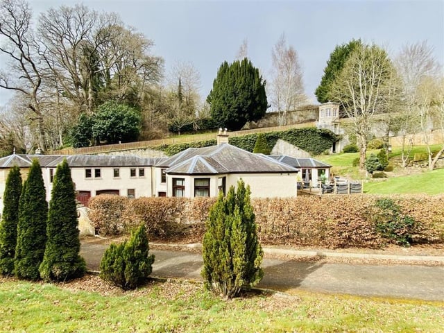 Driveway access to property.