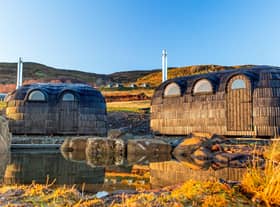 Estonian saunas at The Bracken Hide Pic: Athena Zelandonii
