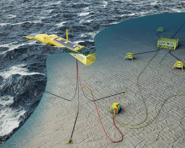 Mocean Energy is collaborating with partners to advance a demonstrator project to show how its technology can be coupled with underwater energy storage to provide low-carbon power to subsea equipment and autonomous underwater vehicles.