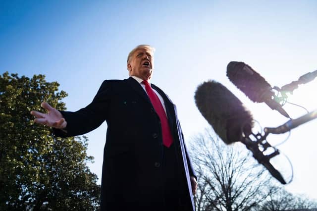 Donald Trump looks set to be impeached for a second time (Getty Images)