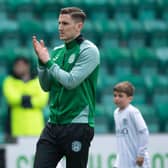Paul Hanlon is back in training after injury.