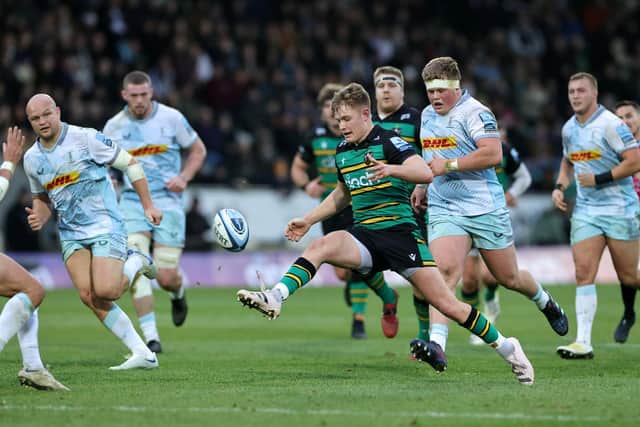 Fin Smith has been in good form for Northampton Saints and new England manager Steve Borthwick has included him in his Six Nations squad.