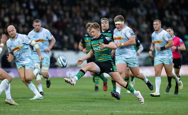 Fin Smith has been in good form for Northampton Saints and new England manager Steve Borthwick has included him in his Six Nations squad.