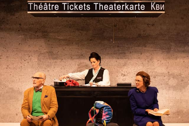 Bosco Hogan, Anna Healy & Fiona Bell in The Last Return. PIC: Lottie Amor