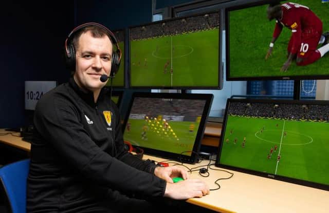 Don Robertson was part of the SFA's VAR training at Hampden this week (Photo by Alan Harvey / SNS Group)