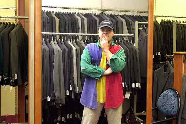 Liam Rudden decides which suit for a make-over