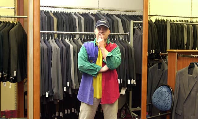 Liam Rudden decides which suit for a make-over